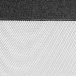 Barierka ochronna do łóżka 200 cm zabezpieczająca uniwersalna dla dzieci składana szara