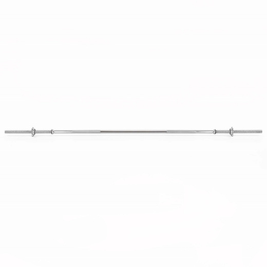 Gryf prosty olimpijski 180 cm sztanga ze stali chromowanej zaciski 25 mm