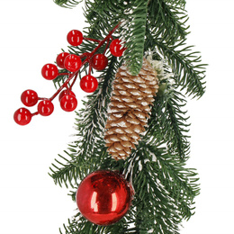 Wieniec świąteczny ozdoba na drzwi wianek 150 cm