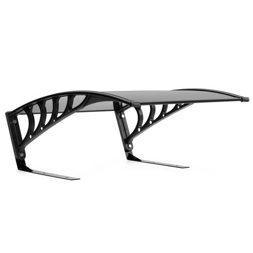 Garaż dla robota koszącego daszek 102x81x40,5 cm osłona do kosiarki, zadaszenie czarne