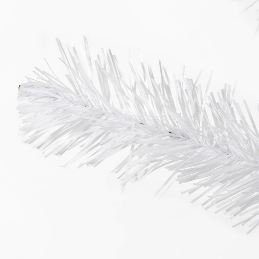 Choinka sztuczna 150 cm jodła biała nowoczesna jak żywa, ze stojakiem