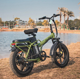 Pojazd elektryczny FATBIKE CHAMRIDER DTS425 PRO 20x4" zielony