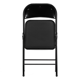 Krzesło cateringowe składane bankietowe, turystyczne do ogrodu czarne