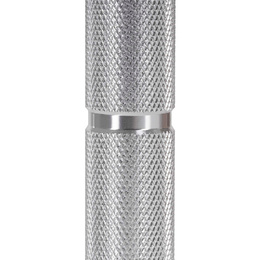 Ściskacz do rąk opór 45 kg do ćwiczeń dłoni, nadgarstków, srebrno-czarny