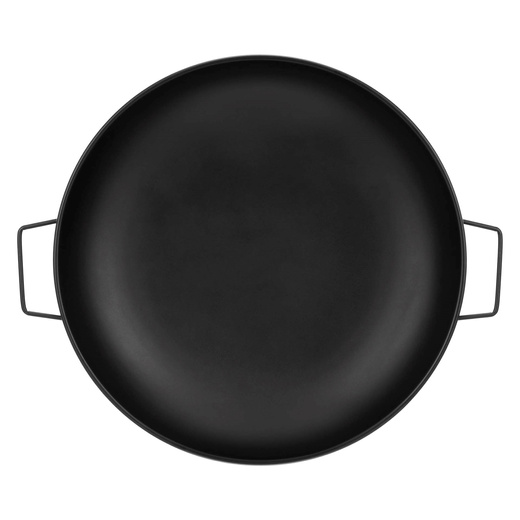 Palenisko ogrodowe z uchwytami 58 cm misa na ognisko, grill, okrągła, czarna