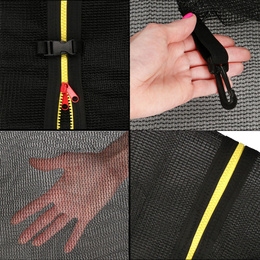 Osłona na sprężyny z siatką do trampoliny zewnętrzną 10FT 300/305/312 cm niebieska