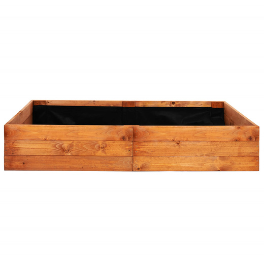 Skrzynia na warzywa drewniana 140x84x26,5 cm wysoki warzywniak zielnik impregnowany