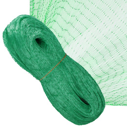 Siatka na ptaki zabezpieczająca ochronna 8x20m z kotwami mocującymi 20 szt. zielona
