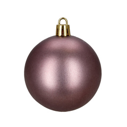 Bombki choinkowe 40 szt. zestaw dekoracji świątecznych, nietłukące, fioletowe