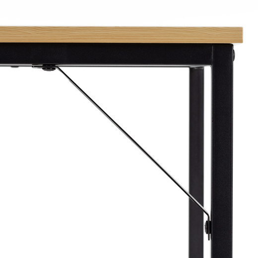 Biurko komputerowe nowoczesne 100x50x76 cm młodzieżowe stolik loft industralny