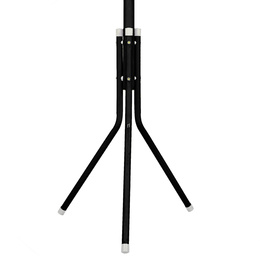 Wieszak na ubrania metalowy, wolnostojący 177 cm stojak czarny