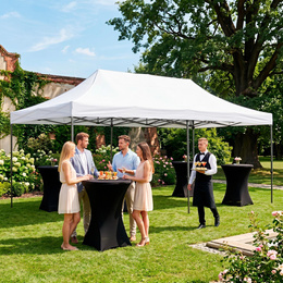 Namiot handlowy 3x6 m ogrodowy, pawilon na imprezy, catering biały