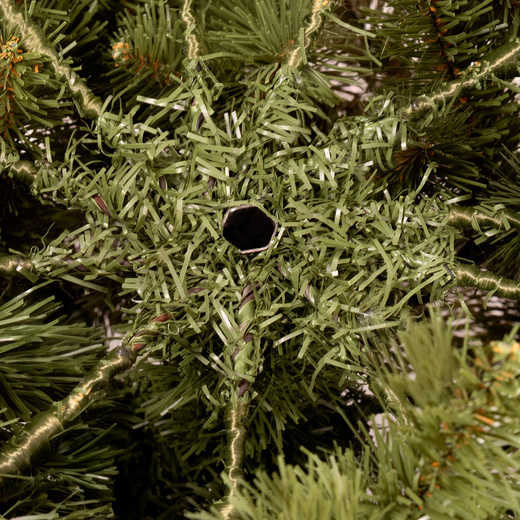 Choinka sztuczna 220 cm świerk naturalny z metalowym stojakiem