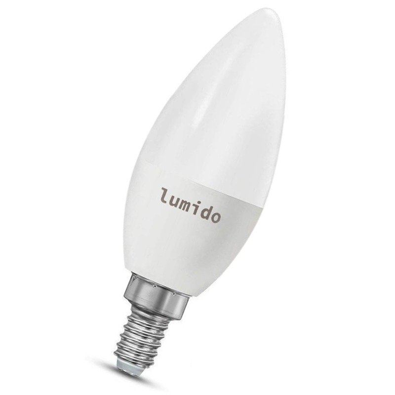 Żarówka led świeczka e14 2835 smd 360 lm 4w biała