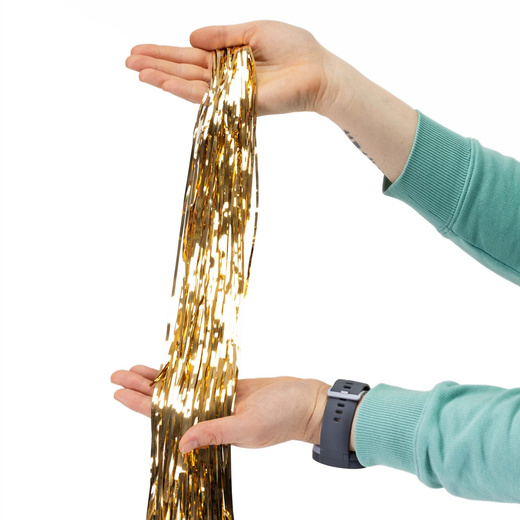 Włosy Anielskie na choinkę, dekoracja świąteczna 100 cm złote