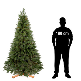 Choinka sztuczna 210 cm sosna zielona PE Royal Trees premium drzewko świąteczne jak żywe
