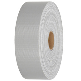 Taśma ogrodzeniowa 4,75 cm x 50 m osłona na ogrodzenie panelowe + klipsy 20 szt. szara