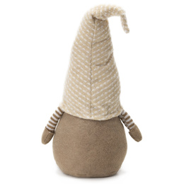 Skrzat 50 cm figurka dekoracyjna do świątecznego wystroju wnętrz, gnom, krasnal stojący