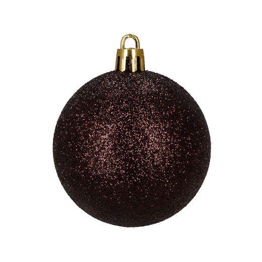 Bombki choinkowe 40 szt. zestaw dekoracji świątecznych, nietłukące, fioletowe