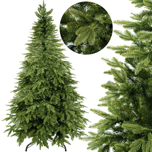 Choinka sztuczna premium 220 cm świerk PE