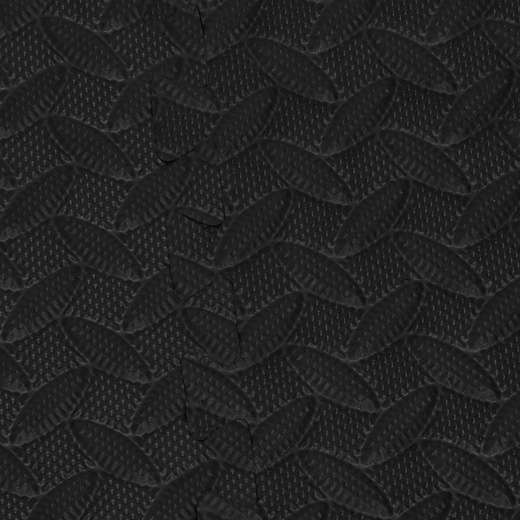 Mata piankowa 90x118 cm do ćwiczeń czarne puzzle pod sprzęt pianka EVA