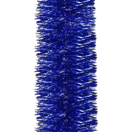 Łańcuch na choinkę 6m granatowy, girlanda choinkowa, średnica 7cm