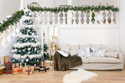 Choinka sztuczna premium 220 cm sosna diamentowa drzewko bożonarodzeniowe