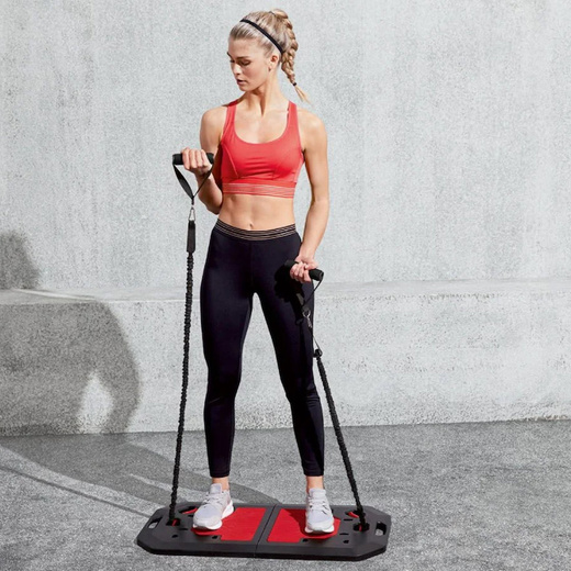 Zintegrowany system przenośny do ćwiczeń, stacja treningowa crossfit pompki, gumy