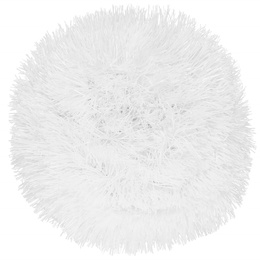 Łańcuch na choinkę 6m biały, girlanda choinkowa, średnica 10cm