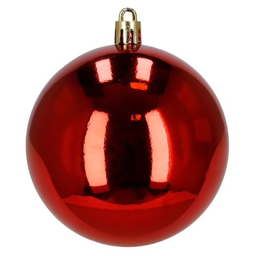 Bombki choinkowe 14 szt. mix wzorów: okrągłe, muchomorek, sowa, wiewiórka, dekoracje świąteczne, czerwone