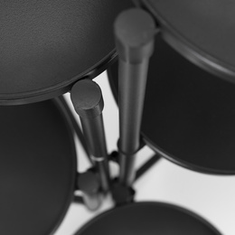 Kwietnik metalowy 78,5 cm stojak na kwiaty z 5 półkami loft nowoczesny czarny