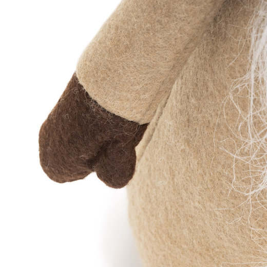 Skrzat świąteczny 60 cm ozdoba świąteczna krasnal świąteczny, gnom stojący figurka