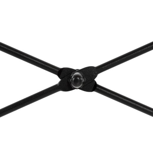 Biurko komputerowe z regałem nowoczesne, stolik loft 120x48x122 cm czarne
