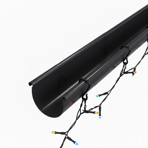 Haczyki do bombek, dekoracji zewnętrzych, świątecznych, zaczepy 60 szt. zawieszki, czarne