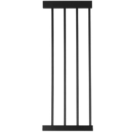 Bramka zabezpieczająca schody 75-110 cm bramka rozporowa brązowo-czarna