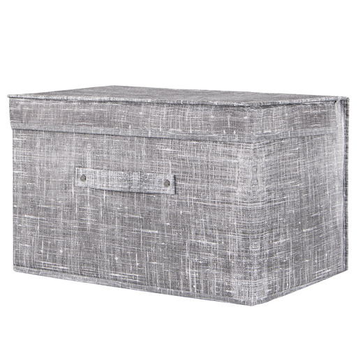 Pudełko do przechowywania 30x50x40cm organizer zamykany szary
