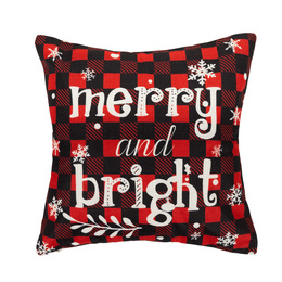 Poszewka dekoracyjna 40x40cm na poduszkę zestaw 4 szt. wzory świąteczne