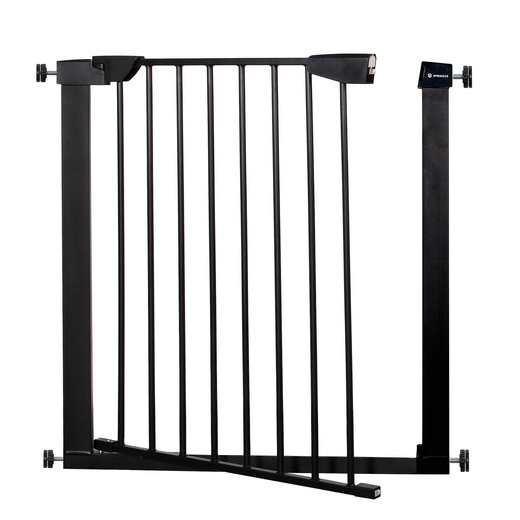 Bramka zabezpieczająca barierka rozporowa 75-110 cm czarna