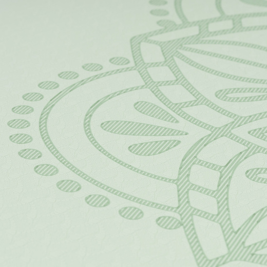 Mata do jogi, ćwiczeń fitness 183x61 cm antypoślizgowa, materac do stretchingu miętowy