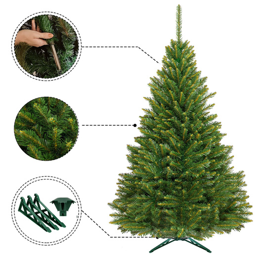 Choinka sztuczna 220 cm świerk skandynawski
