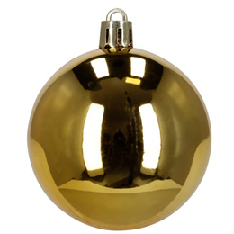 Bombki choinkowe 100 szt. zestaw dekoracji świątecznych nietłukące, złote