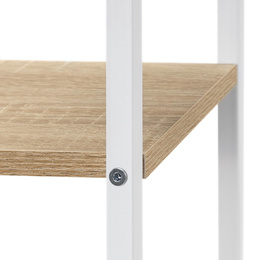 Kwietnik metalowy 113 cm stojak na kwiaty z 6 półkami loft wielopoziomowy nowoczesny