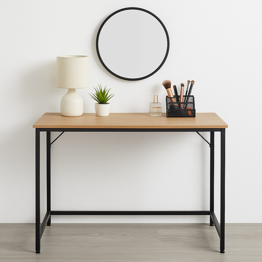 Biurko komputerowe nowoczesne 100x50x76 cm młodzieżowe stolik loft industralny