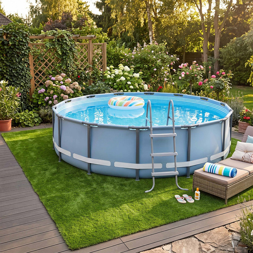Sztuczna trawa 2 x 1mb na taras balkon miękka i gęsta 45 mm