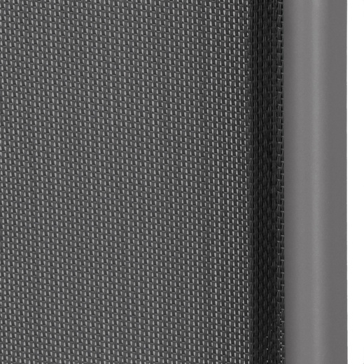 Krzesła ogrodowe 4 szt. metalowe wys. 92 cm na taras balkon 120 kg ciemnoszare