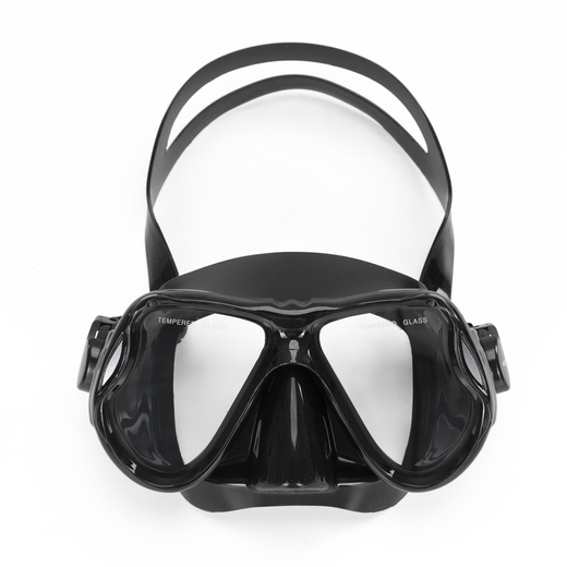 Maska do nurkowania z rurką, Anti-fog filtr UV DryTop gogle do pływania