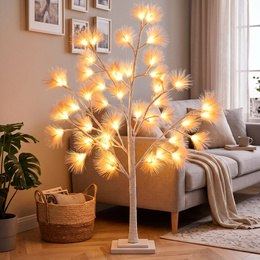 Świecące drzewko 90 cm sosna 48 Led drzewko świąteczne dekoracja ozdoba świetlna