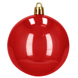 Bombki choinkowe 100 szt. zestaw dekoracji świątecznych nietłukące, czerwone
