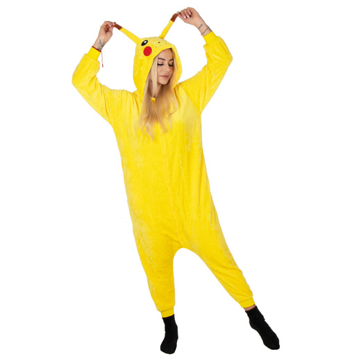 Piżama kigurumi Pikachu kombinezon jednoczęściowy damski rozmiar L