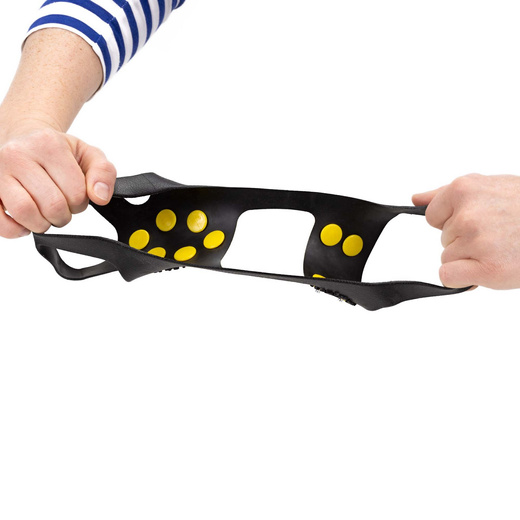 Raczki na buty turystyczne, nakładki kolce rozmiar 40-45 czarne